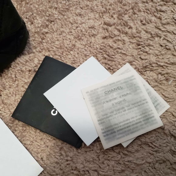 Chanel medium black shimmer reissue - Picture 6 of 11